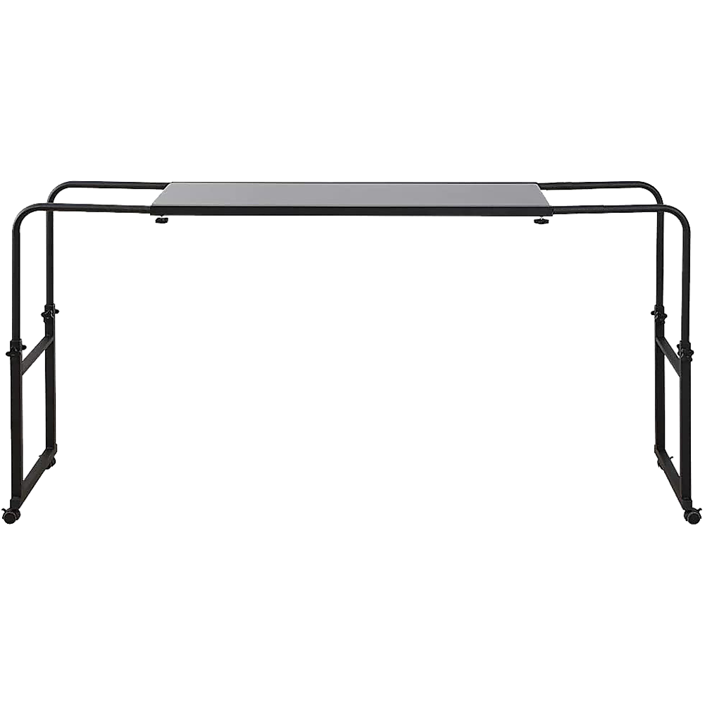 Overbed Table Work Laptop Desk with Wheels