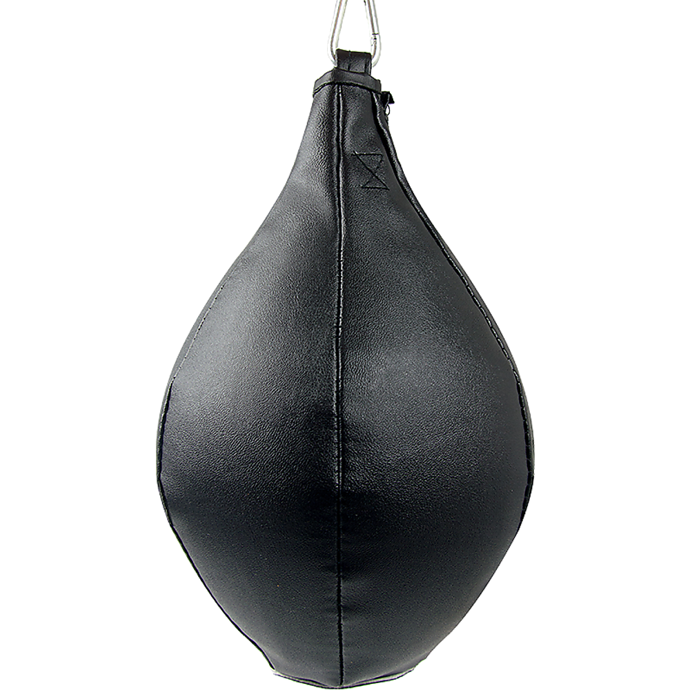 Boxing Speed Bag CowHide Leather MMA Punching Focus Bag Muay Thai Training Speed