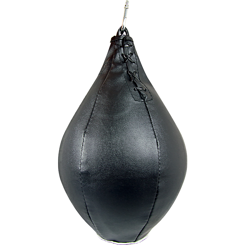 Boxing Speed Bag CowHide Leather MMA Punching Focus Bag Muay Thai Training Speed