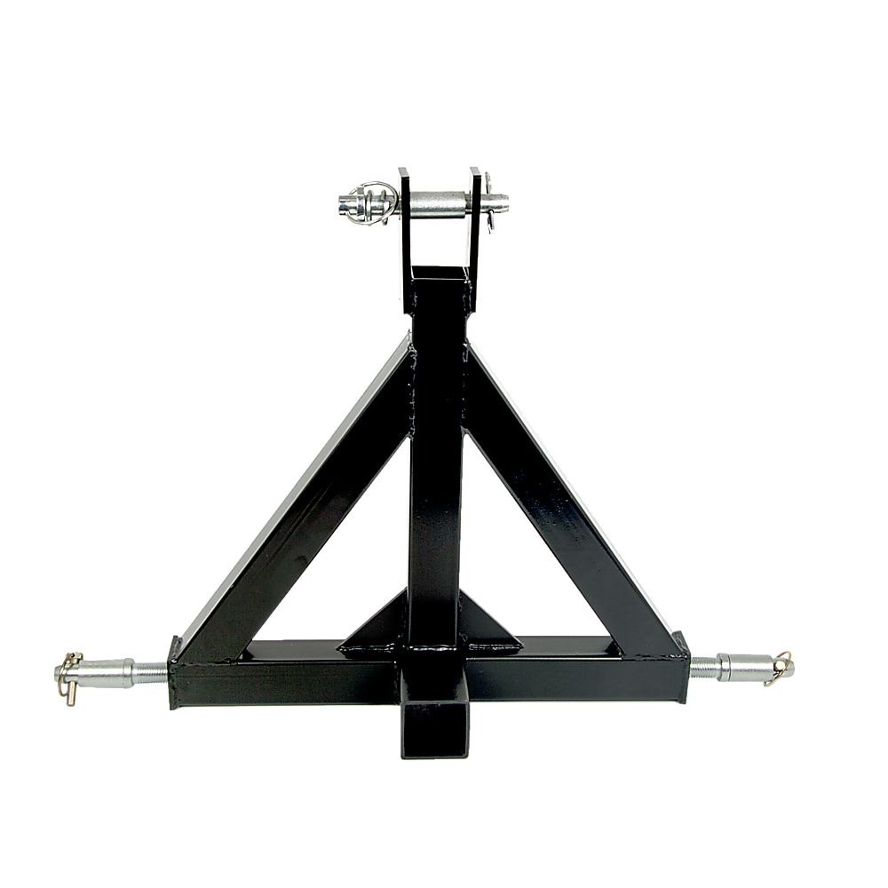 Heavy Duty Steel 3 Point 2" Trailer Hitch Receiver Tow Drawbar For Cat 1 Tractor