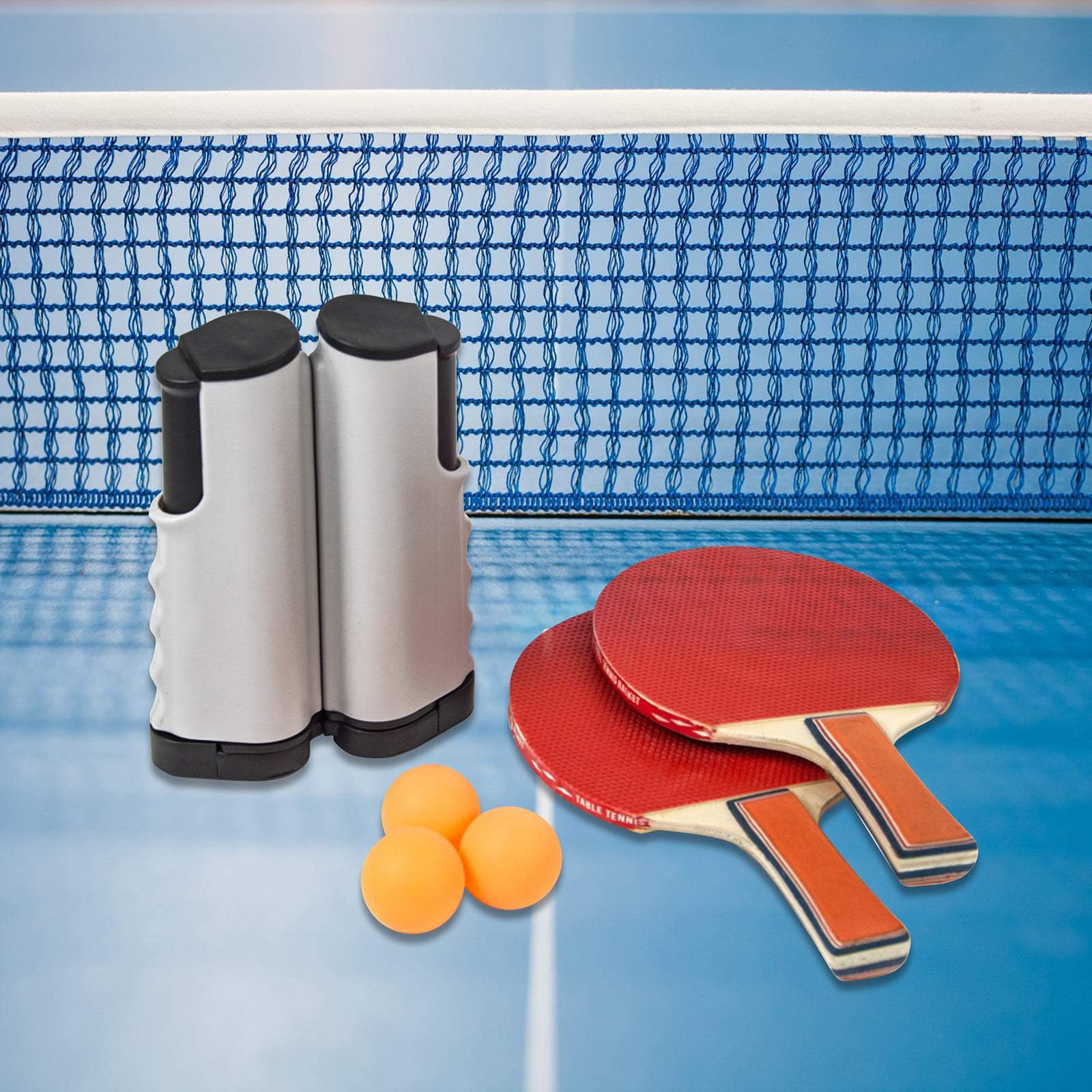 Table Tennis Game Indoor Portable Travel Ping Pong Ball Set Extendable