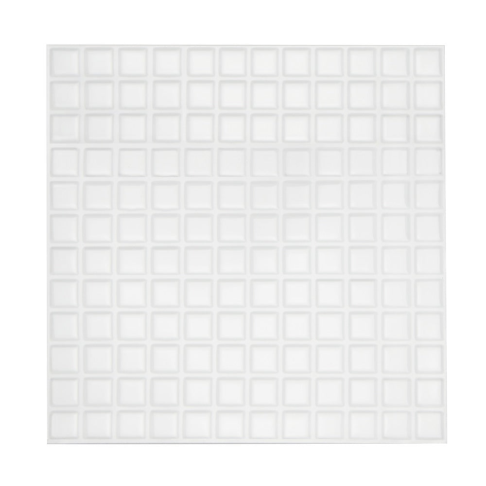 Tiles 3D Peel and Stick Wall Tile Stereoscopic Crystal White (30cm x 30cm x 10 sheets)