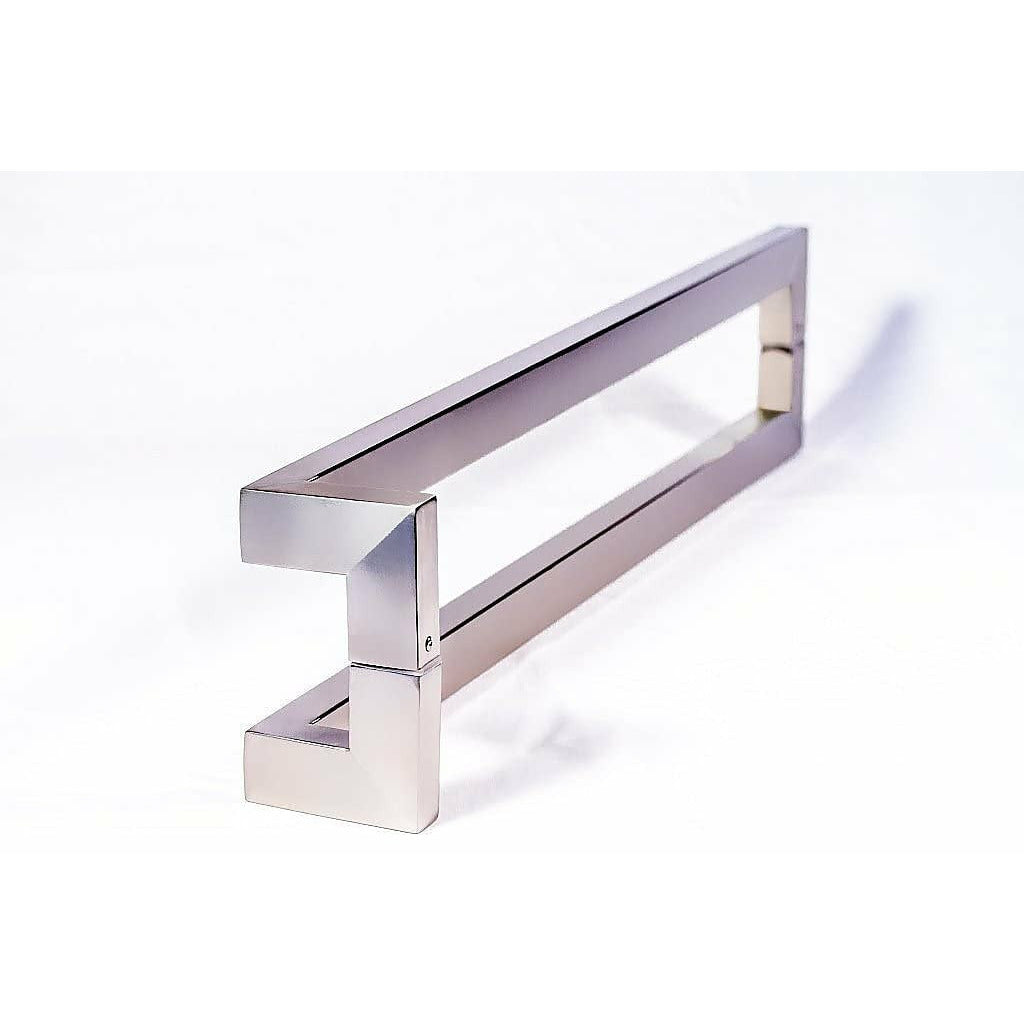 Entrance Door Pull Handle Brushed satin 1200mm