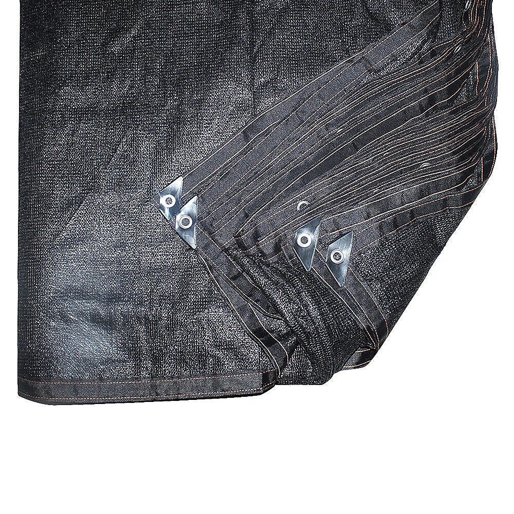 15m x 2m Black Fence Windscreen Privacy Screen Shade Cover Fabric Mesh Garden