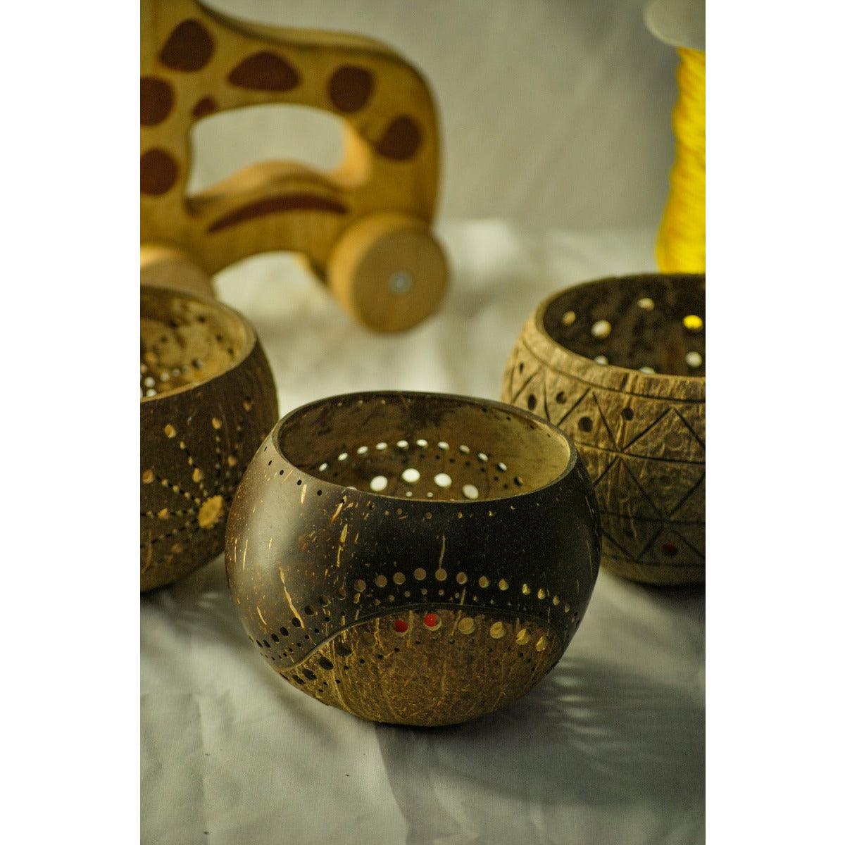 Coco Candle holder- The Moon light