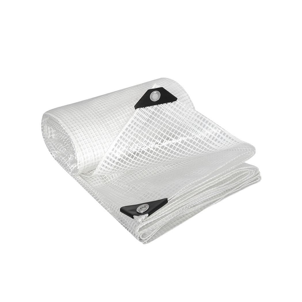 Manan Tarp Tarpaulin 200GSM Camping Heavy Duty Tent Waterproof Cover 6.1mx6.1m