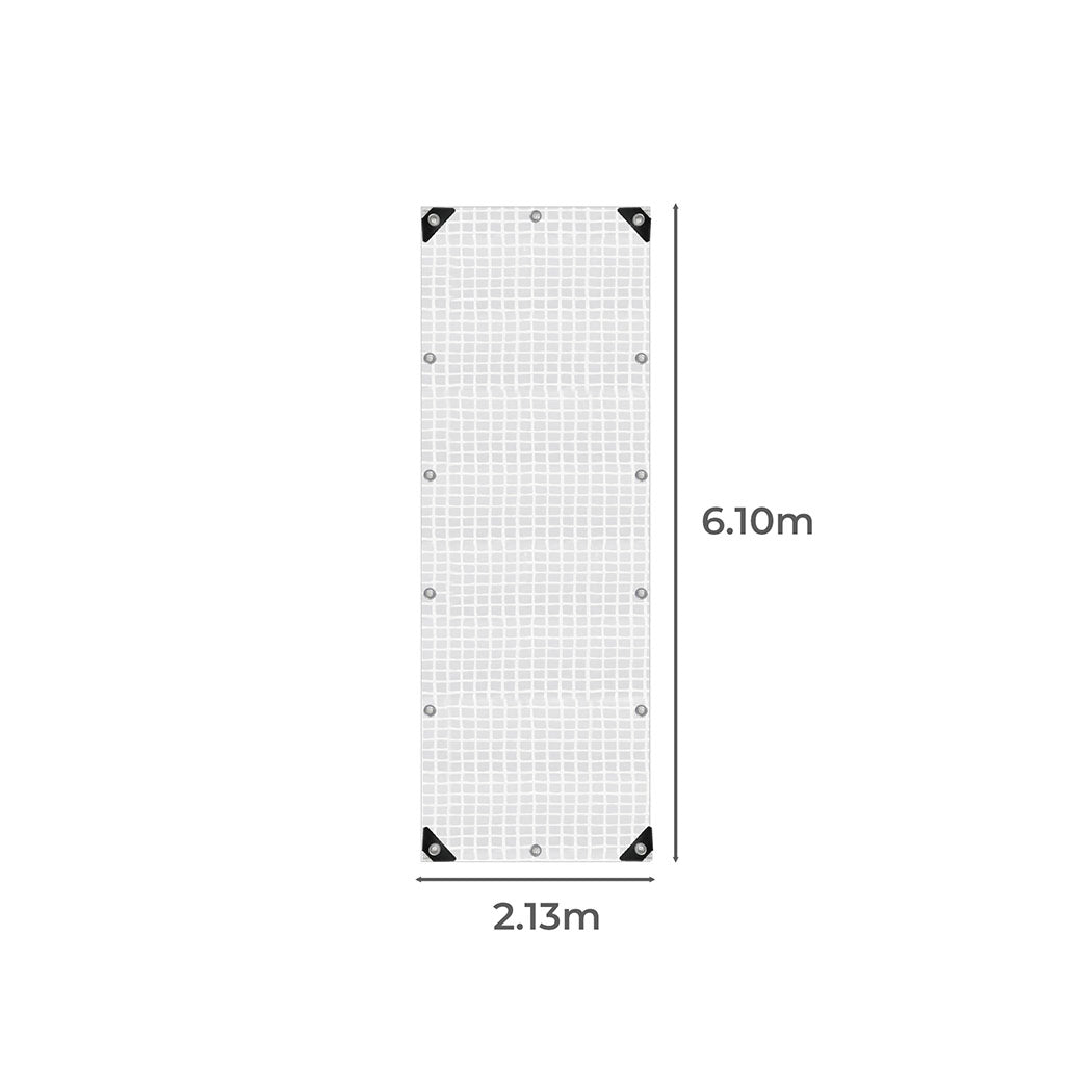 Manan Tarp Tarpaulin 200GSM Camping Heavy Duty Tent Waterproof Cover 2.13mx6.1m