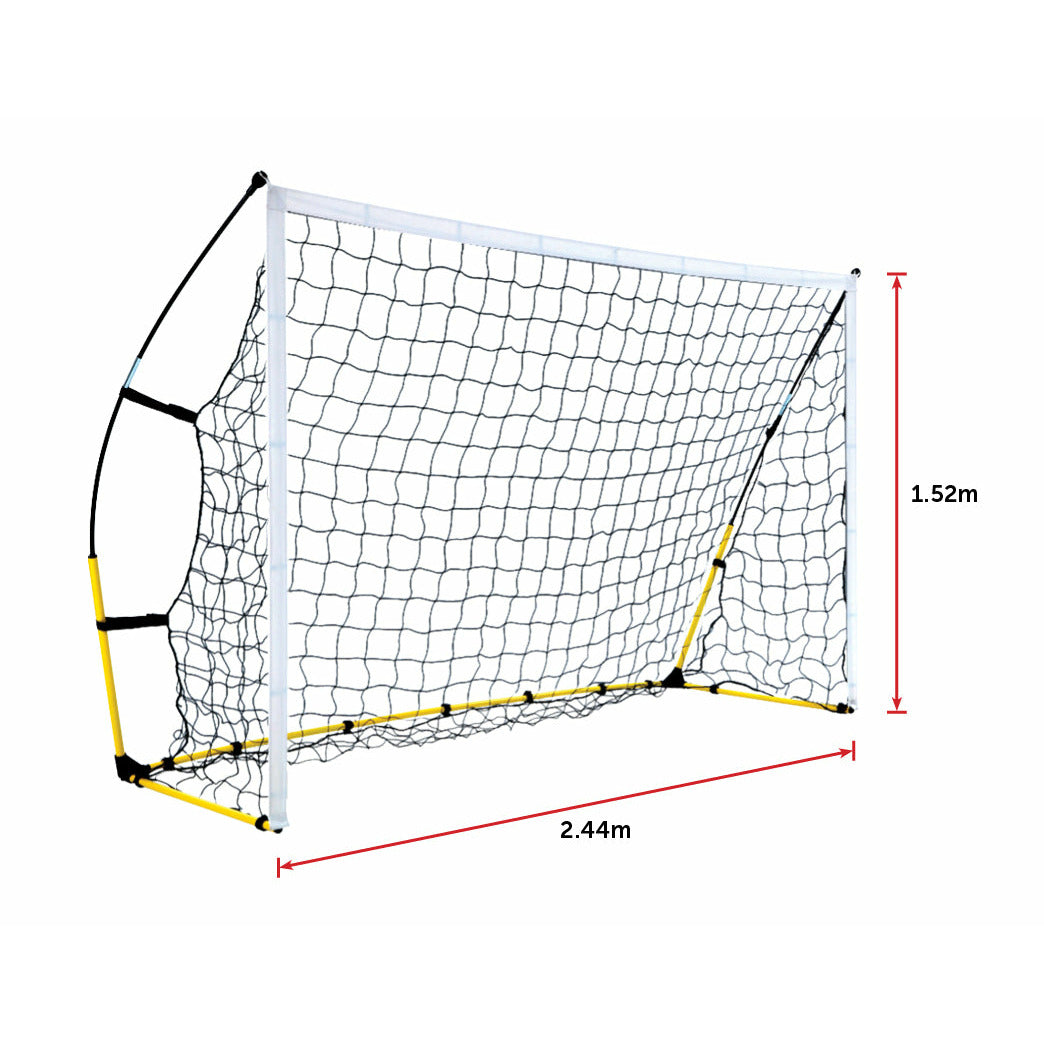 8' x 5' Soccer Football Goal Foot Portable Net Quick Set Up