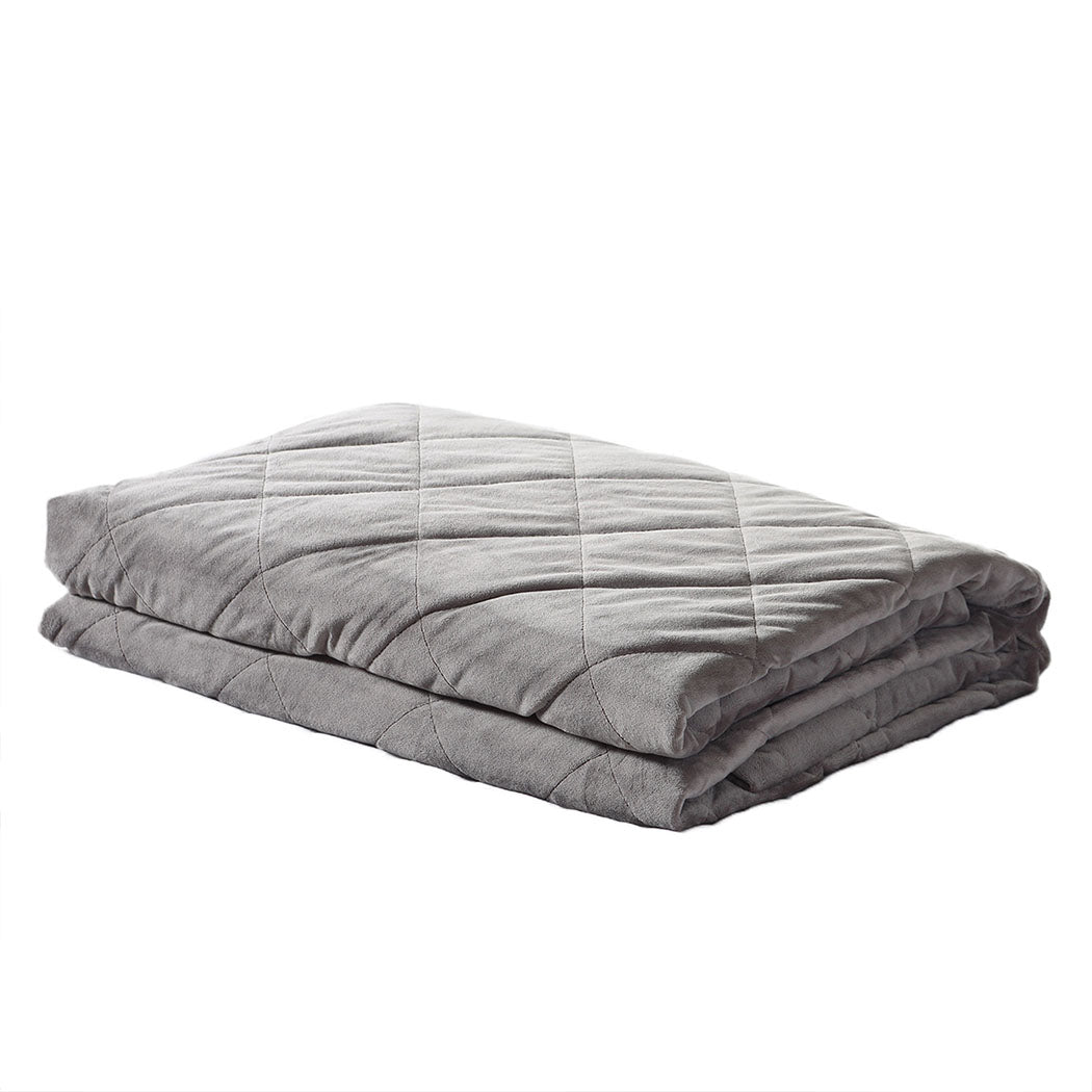 DreamZ 5KG Anti Anxiety Weighted Blanket Grey 5KGS-1910113219356266496