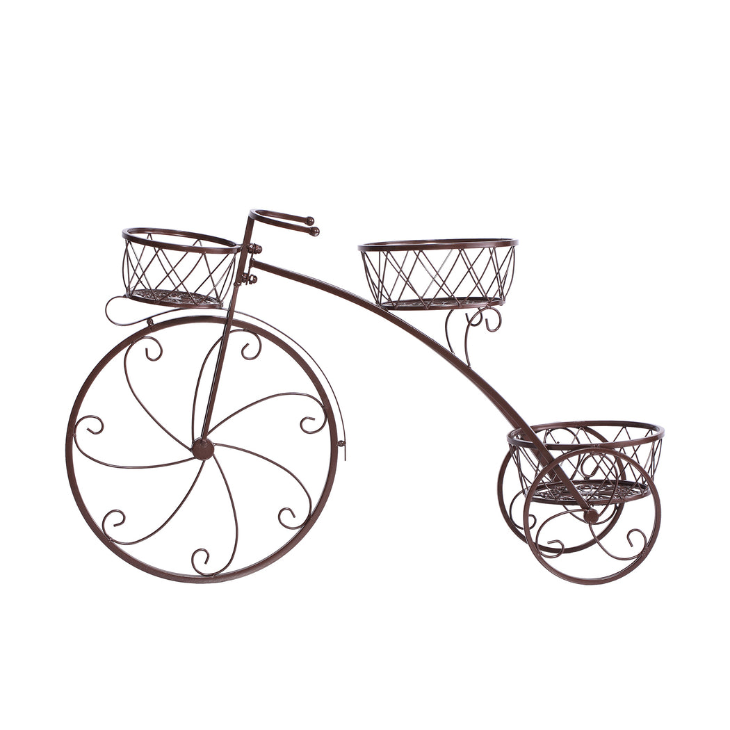 Levede Plant Stand Outdoor Indoor Metal Bronze-1954802339663712256