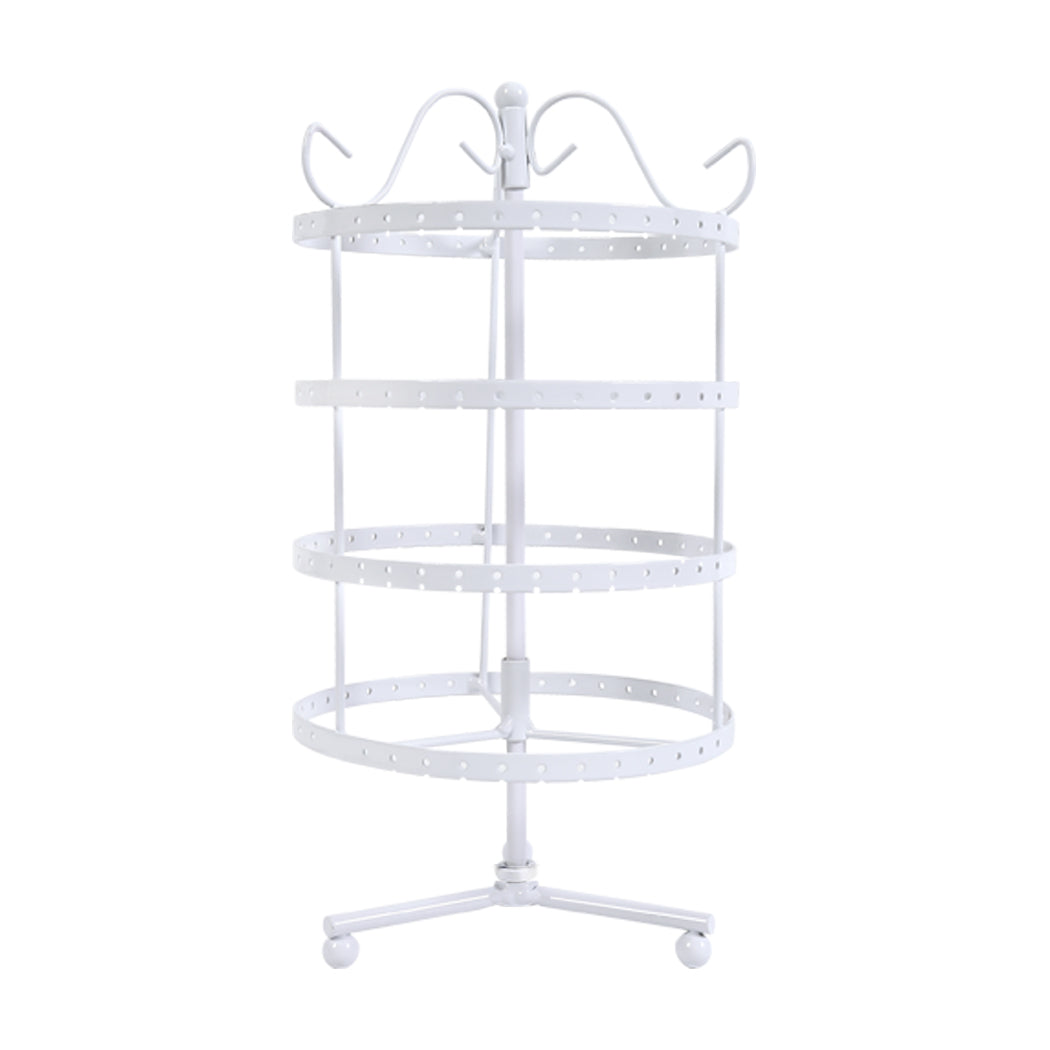 Earring Holder Stand Jewelry Display White-1954802730287632384