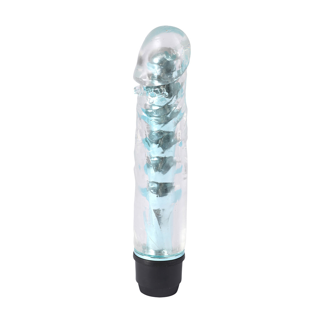 Multi Speed VibratingVibrator Realistic Blue-1973193735143559168