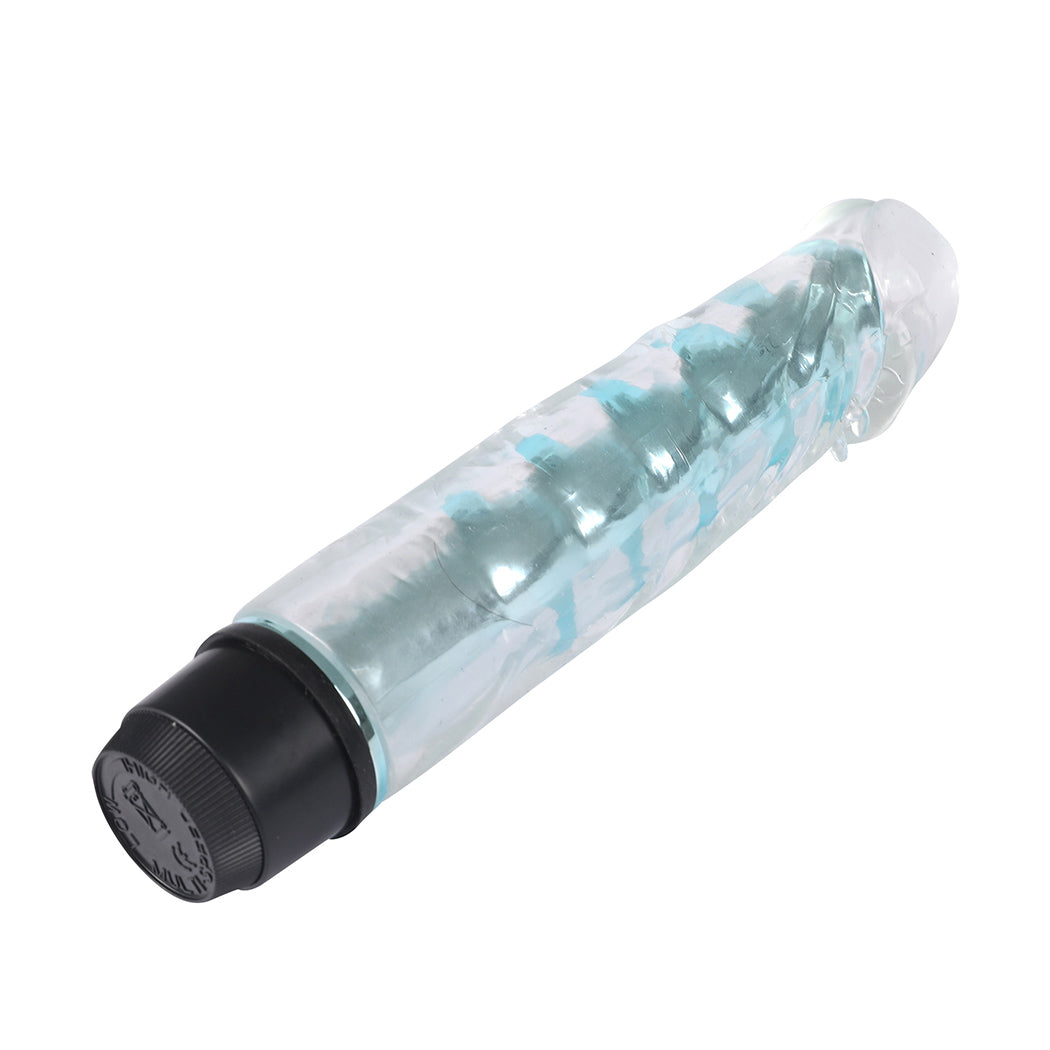 Multi Speed VibratingVibrator Realistic Blue-1973193735143559169