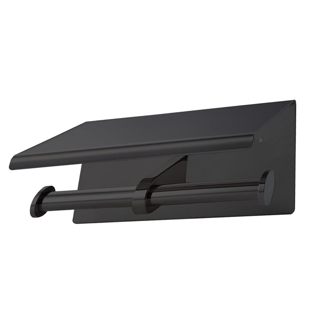 Toilet Paper Holder Double Roll Stainless-1910112223666245633