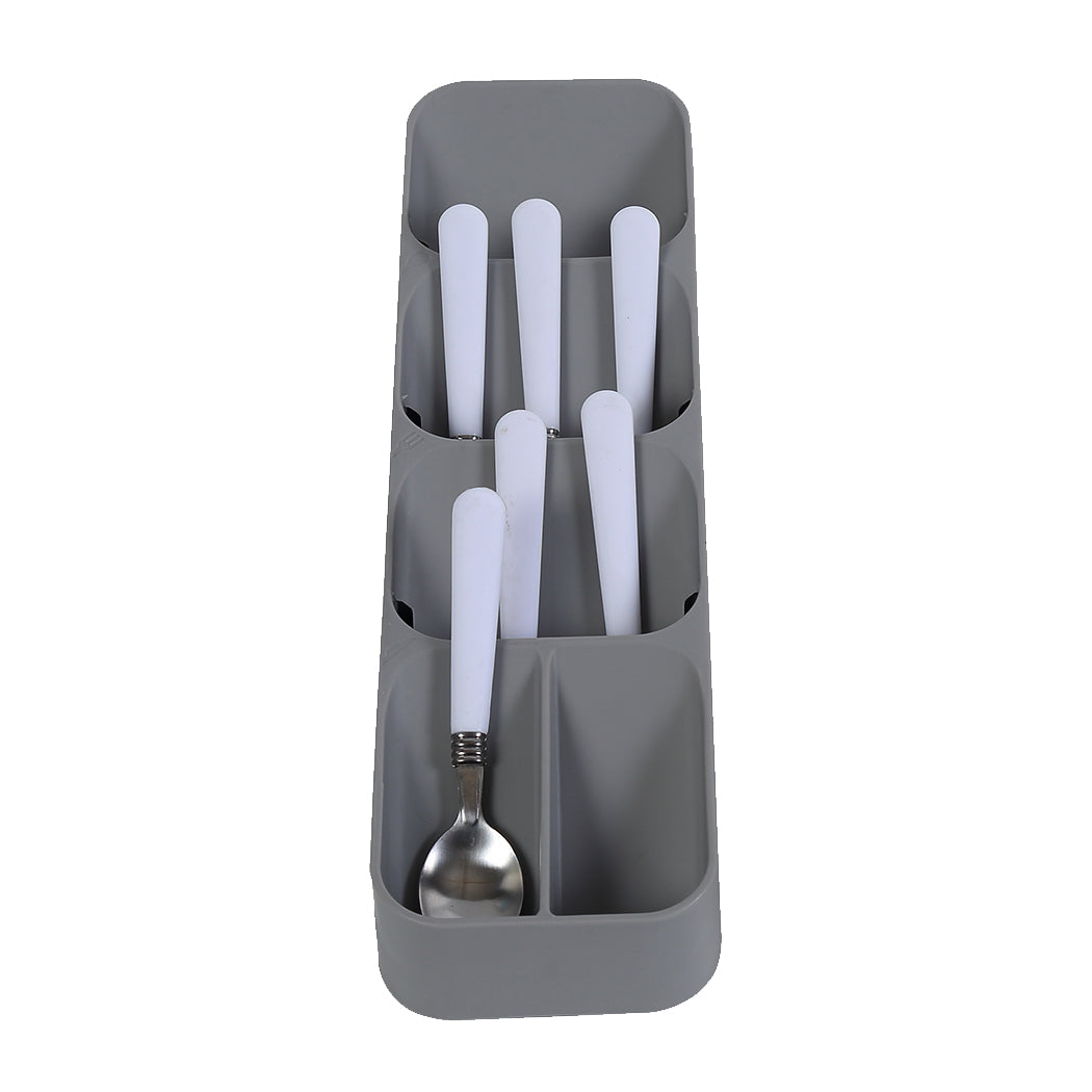 2x Cutlery Organiser Drying Tray Kitchen-1910112823745318913