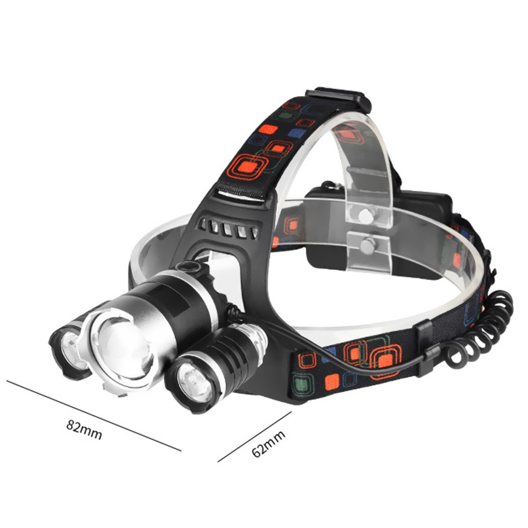 LED Headlamp USB Rechargeable Head Torch-1910112847346667522