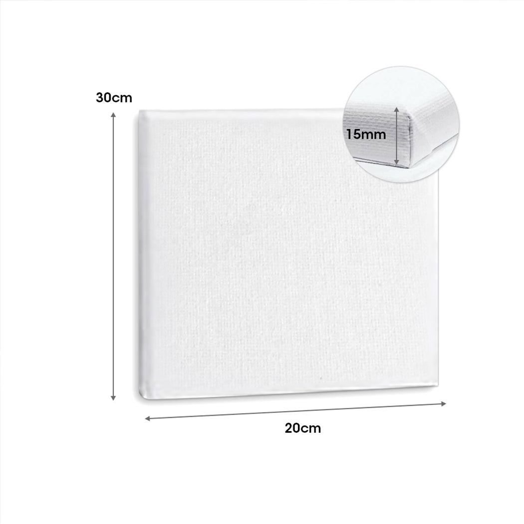 5x Artist Canvas Blank Stretched Canvases-1954802720095473666