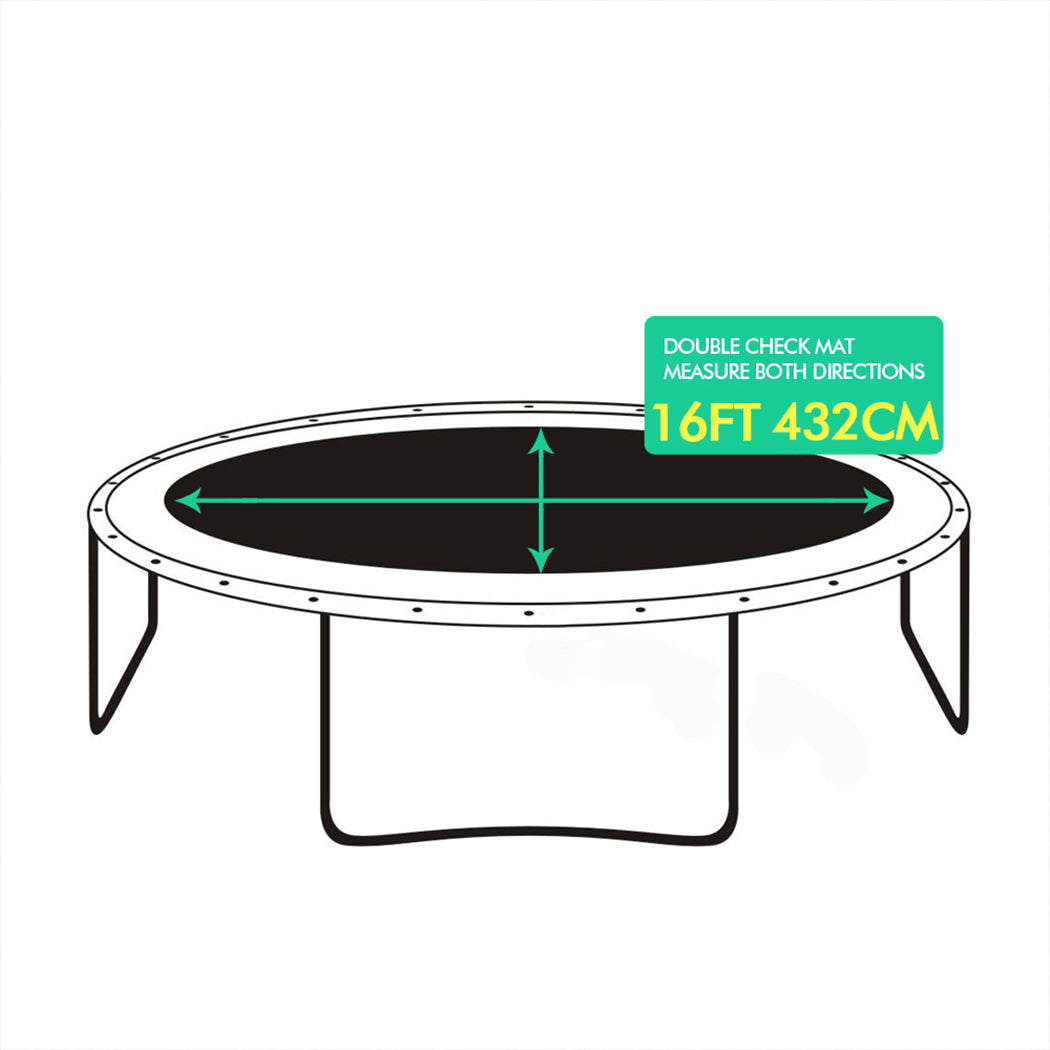 Centra 16 FT Kids Trampoline Pad Replacement 16 Feet-1910112926203777026