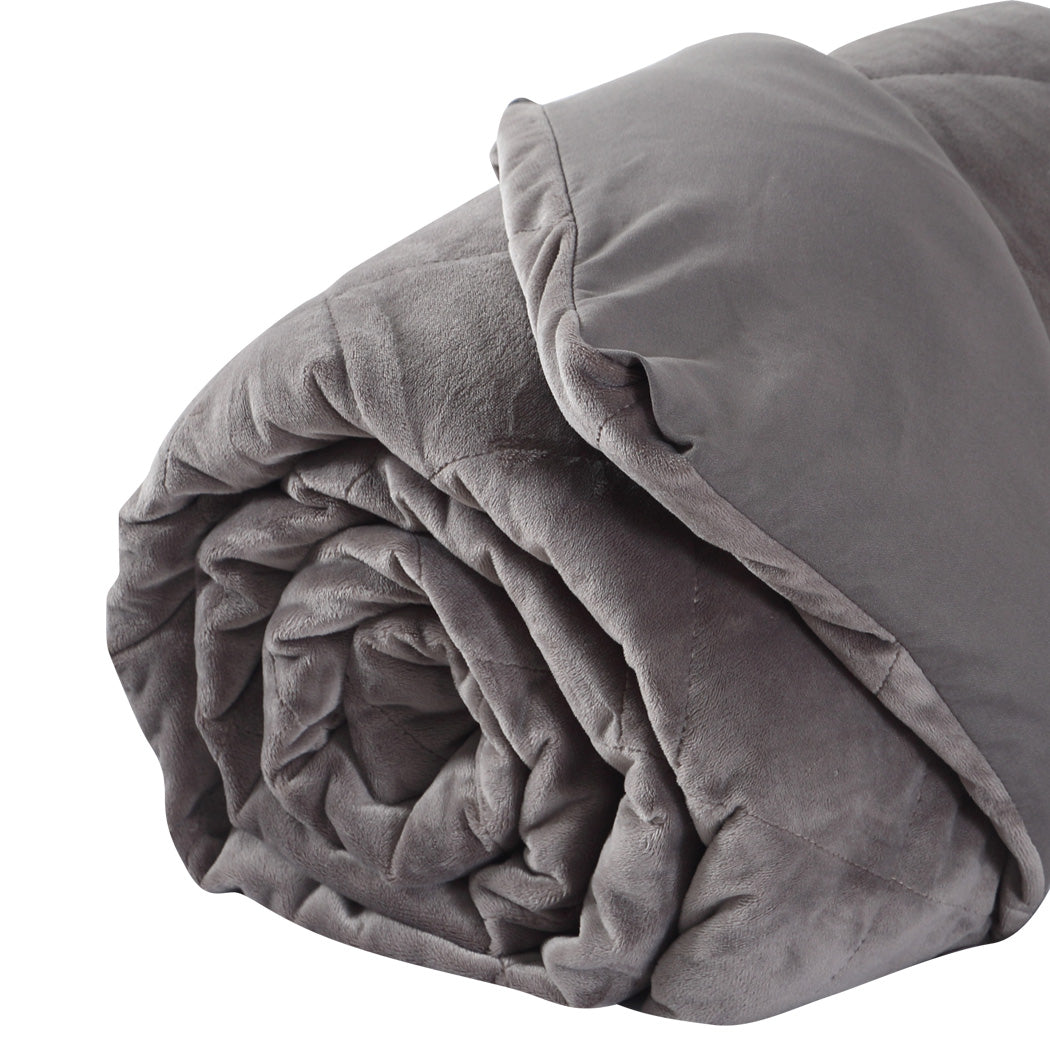 DreamZ 7KG Anti Anxiety Weighted Blanket Grey 7KGS-1910113219817639939