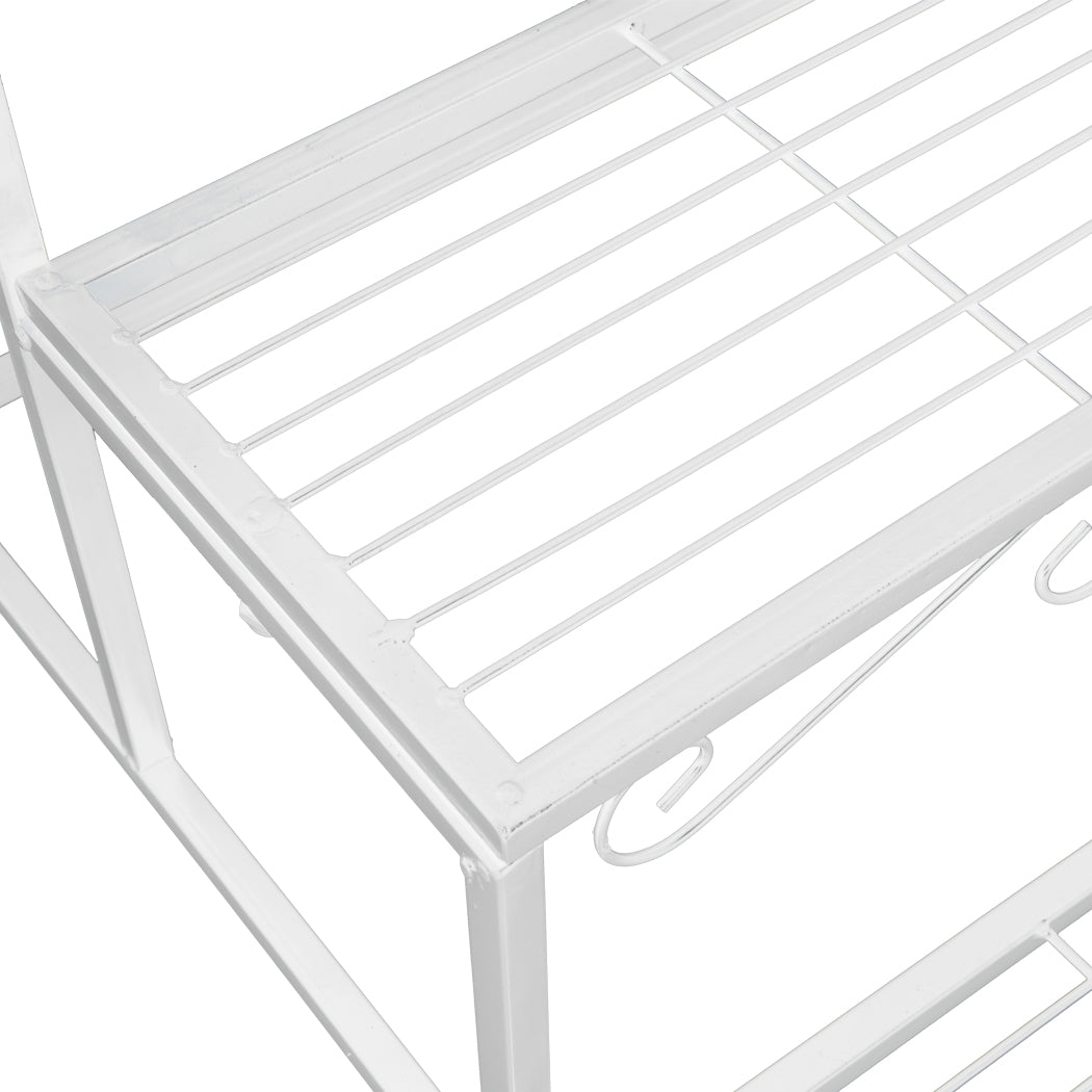 Levede 3 Tier Rectangle Metal Plant-1954802658732806147