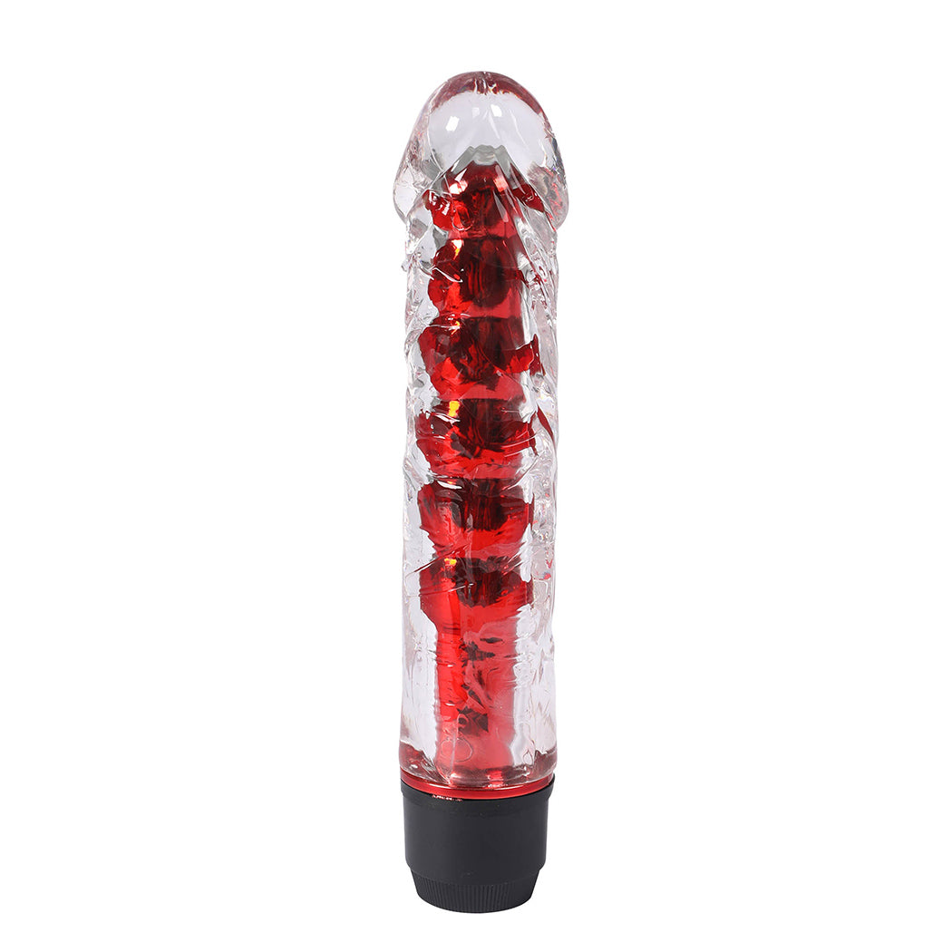 Multi Speed Vibrating Vibrator Realistic Red-1973193735646875652
