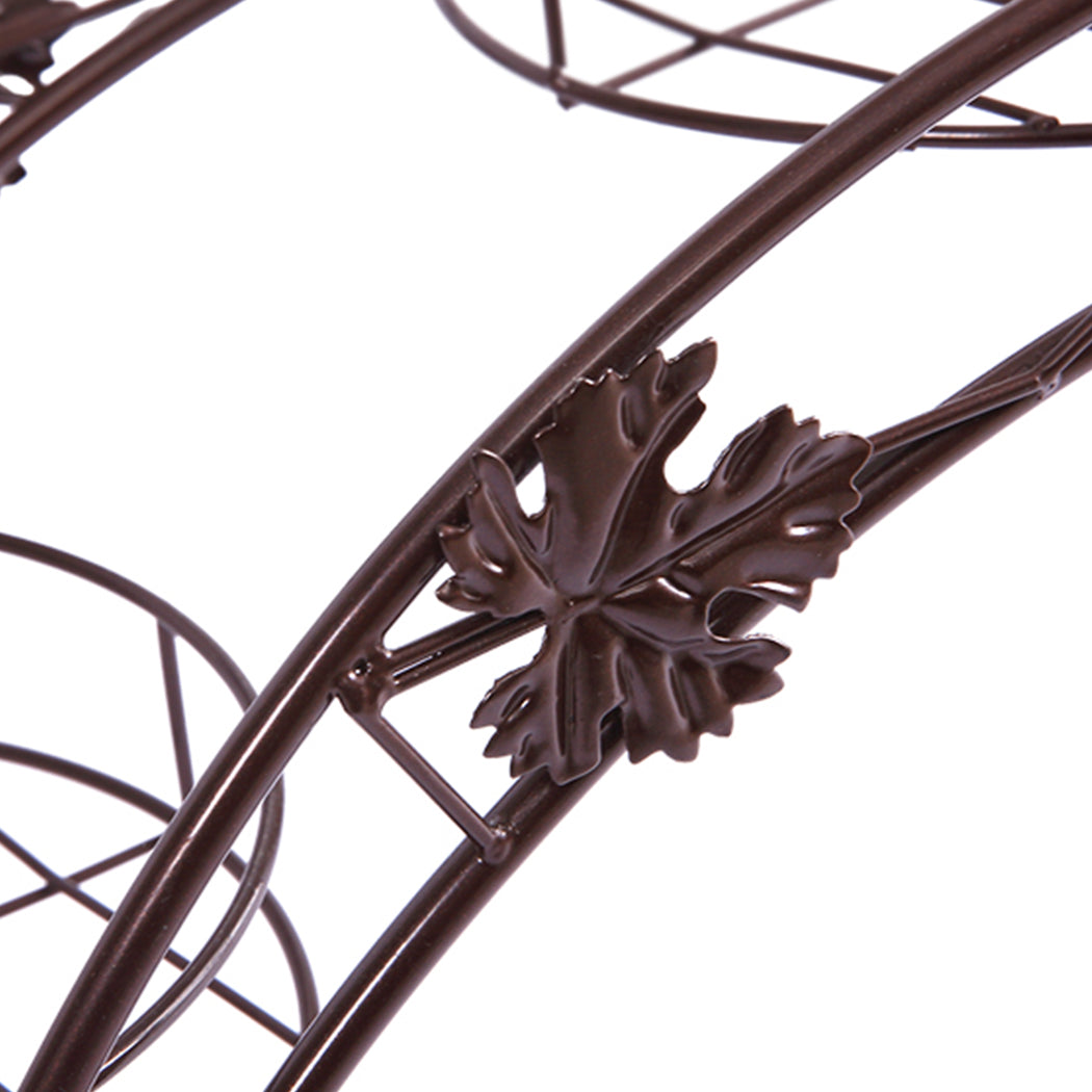 Levede Plant Stand Outdoor Indoor Metal Bronze-1954802339323973636