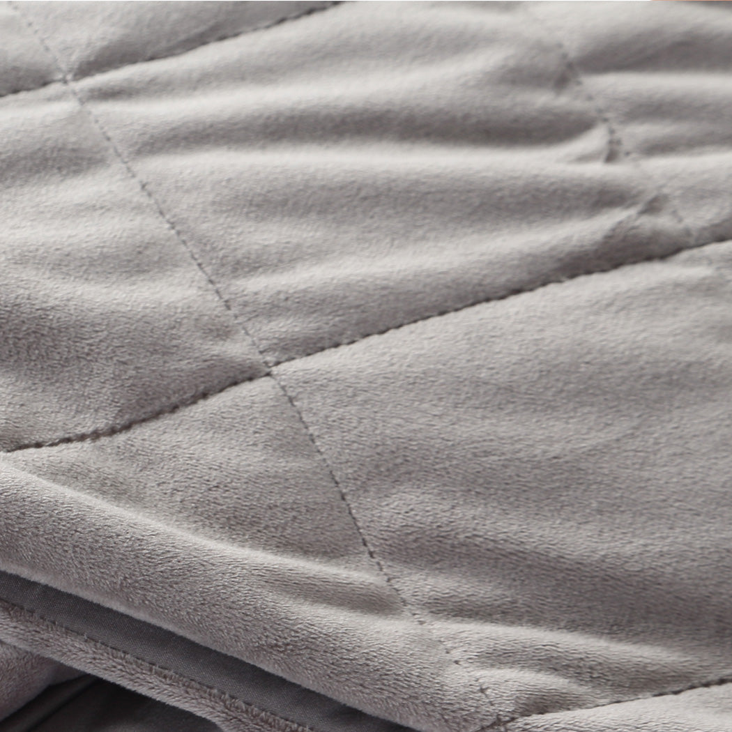 DreamZ 5KG Anti Anxiety Weighted Blanket Grey 5KGS-1910113219356266500