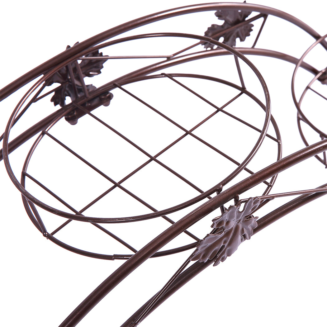 Levede Plant Stand Outdoor Indoor Metal Bronze-1954802339323973637