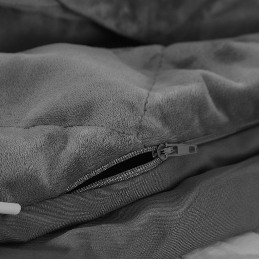 DreamZ 9KG Adults Size Anti Anxiety Grey Double-1954802940766195717