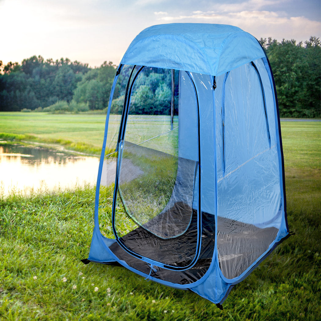 Mountview Pop Up Tent Camping Weather Blue-1910112601136828423
