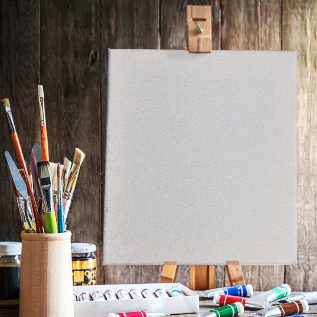 5x Artist Canvas Blank Stretched Canvases-1919892886103658503