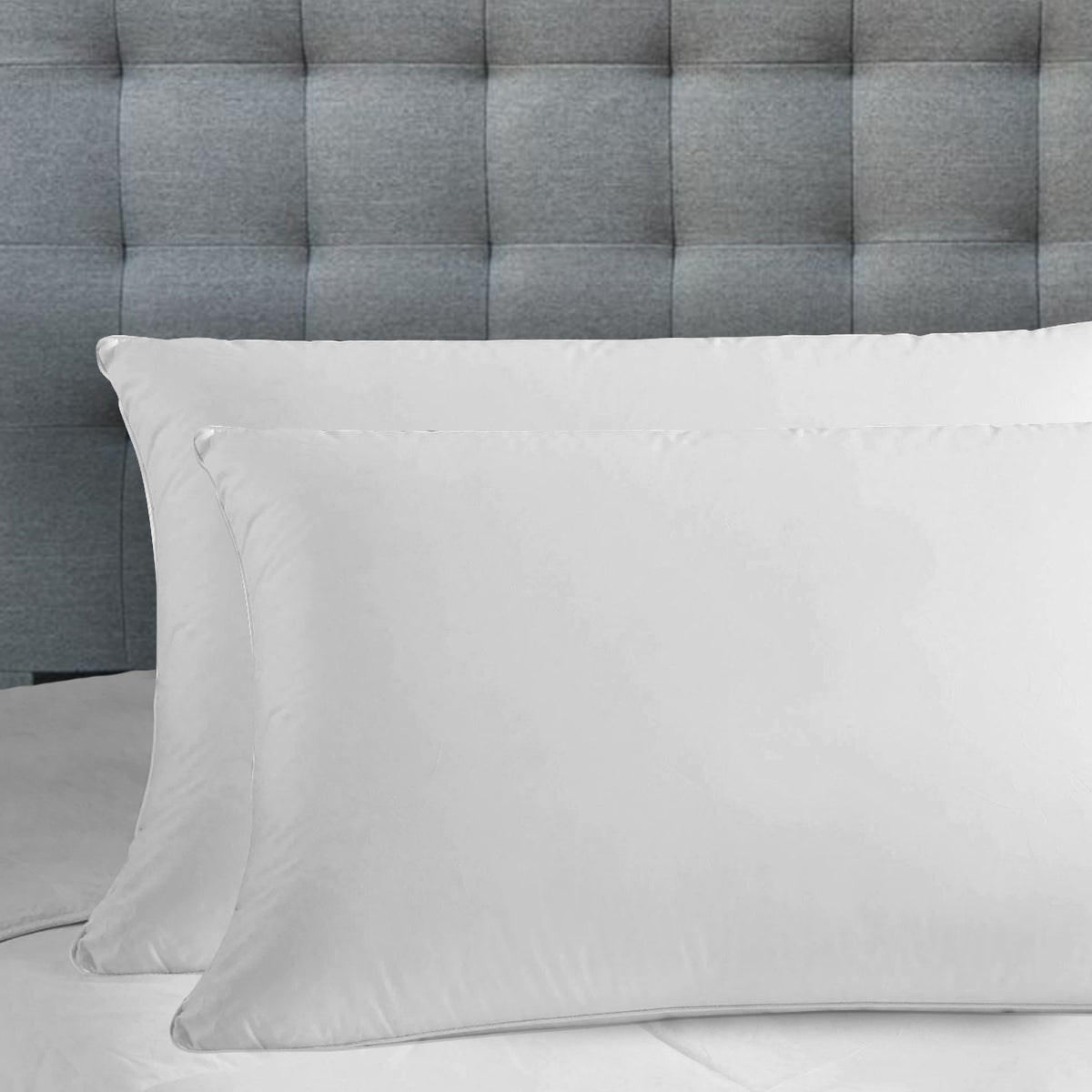 Luxury - Bamboo Gusset Pillow - Twin Pack-1951134817634619395