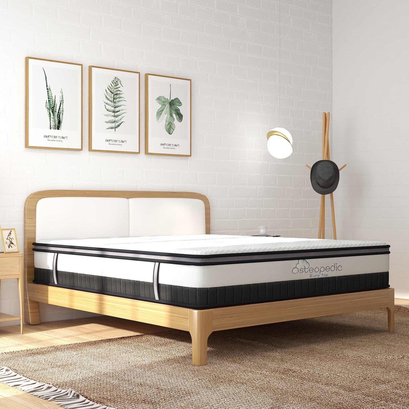 Osteopedic Euro Top Pocket Spring Mattress - Single-1935488865351634948