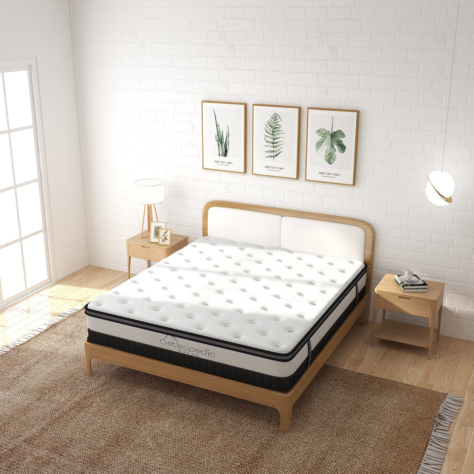 Osteopedic Euro Top Pocket Spring Mattress - Single-1935488865351634951