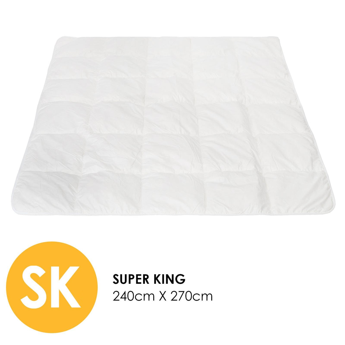 Deluxe 260GSM Eco-Silk Touch Quilt - Super King-1951134840908812289