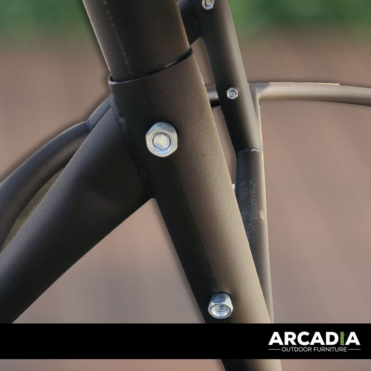 Arcadia Furniture 2 Seater Rocking Egg Chair - Oatmeal and Grey-1951134907258507269