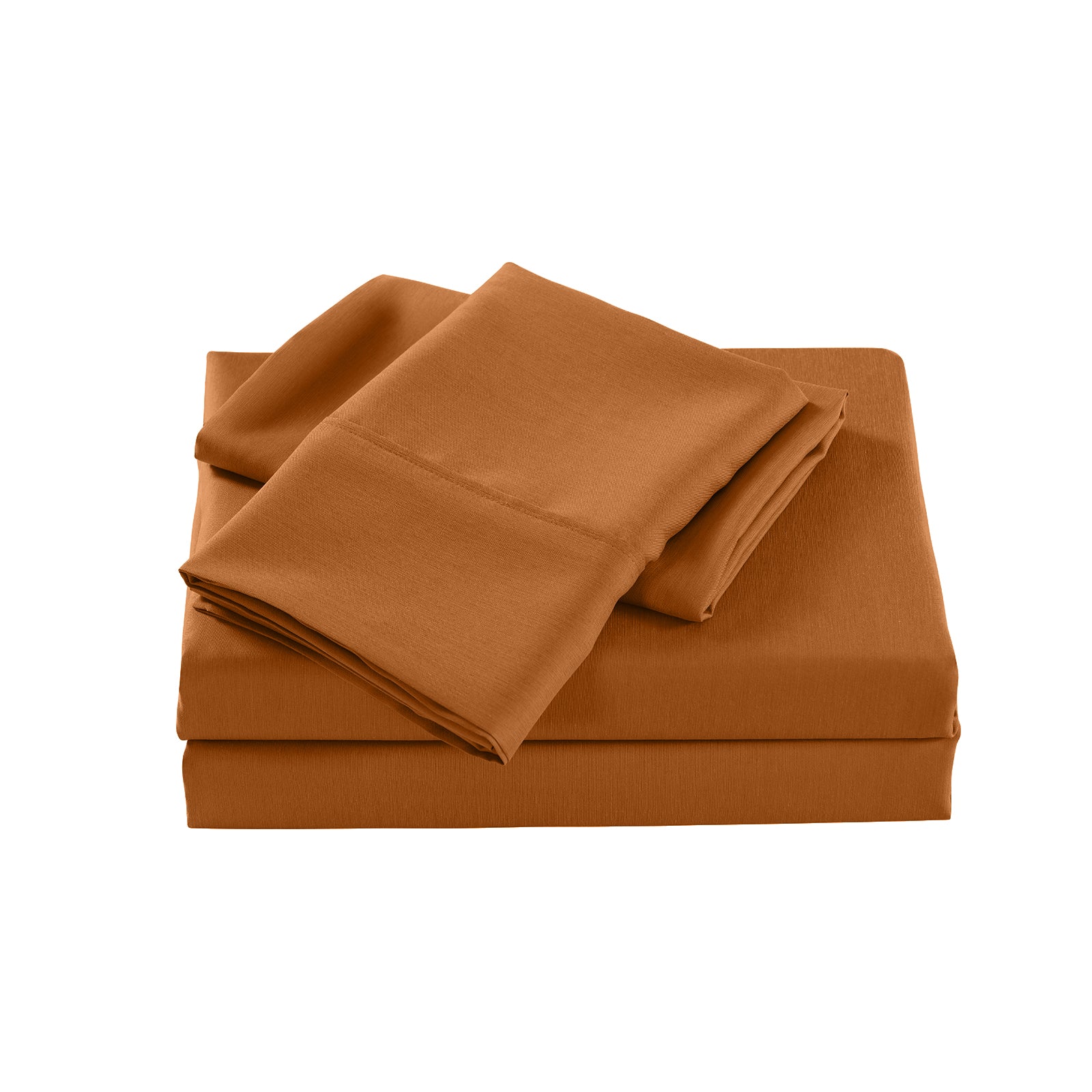 Royal Comfort Bamboo Cooling 2000TC Sheet Set King  - Rust-1951134879865507842