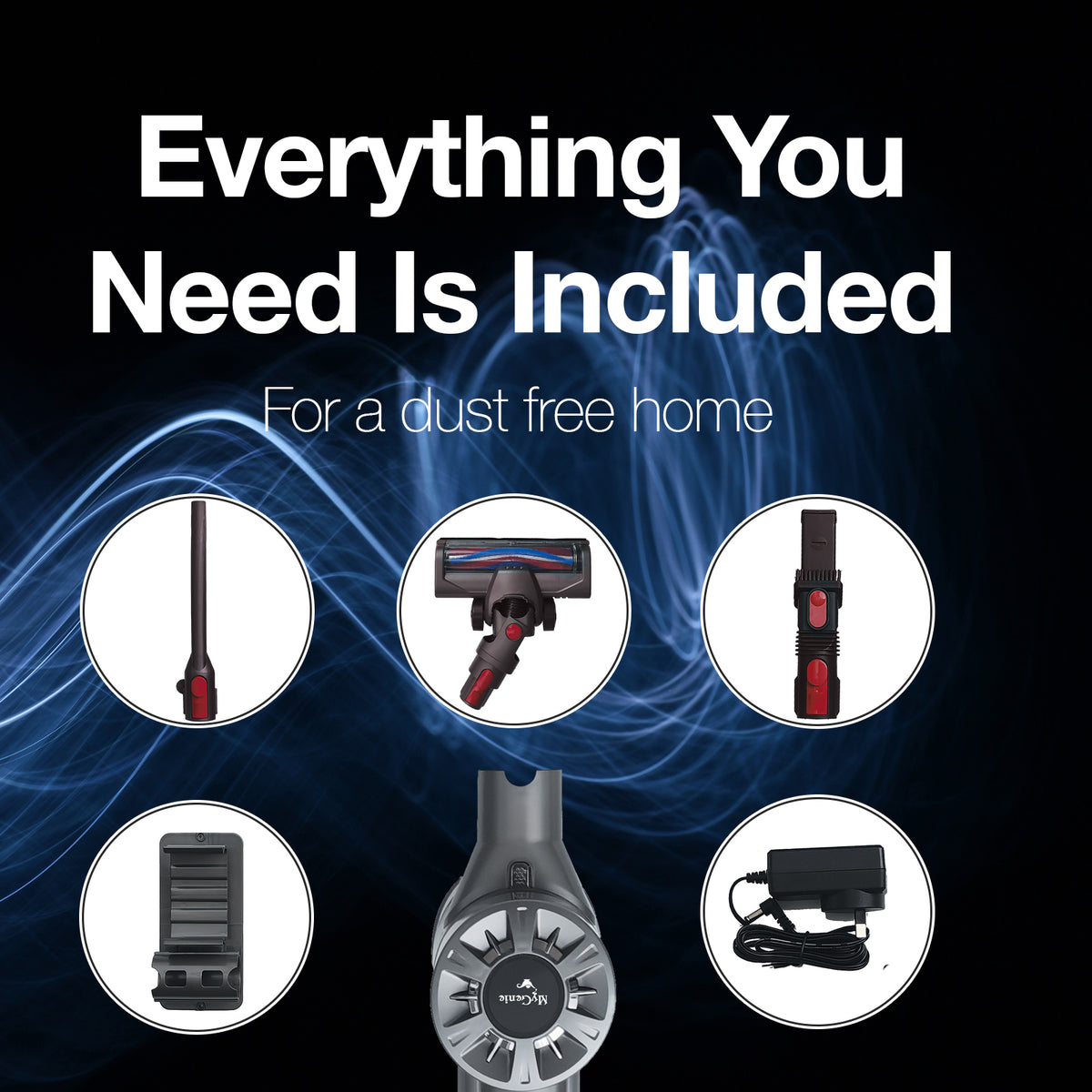 My Genie X5 Cordless Vacuum Cleaner  - Silver-1951134809036296193