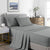 Royal Comfort Bamboo Cooling 2000TC Sheet Set Double - Mid Grey-1951134884546351104