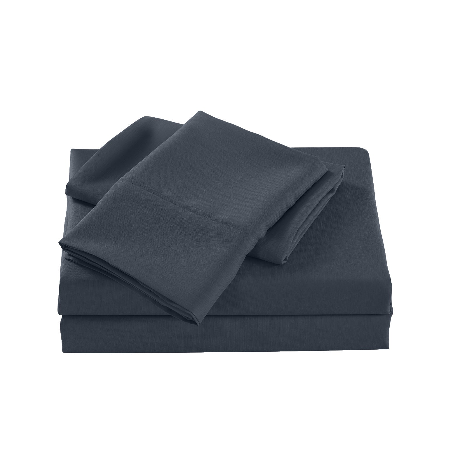 Royal Comfort Bamboo Cooling 2000TC Sheet Set Queen - Charcoal-1951134885364240386
