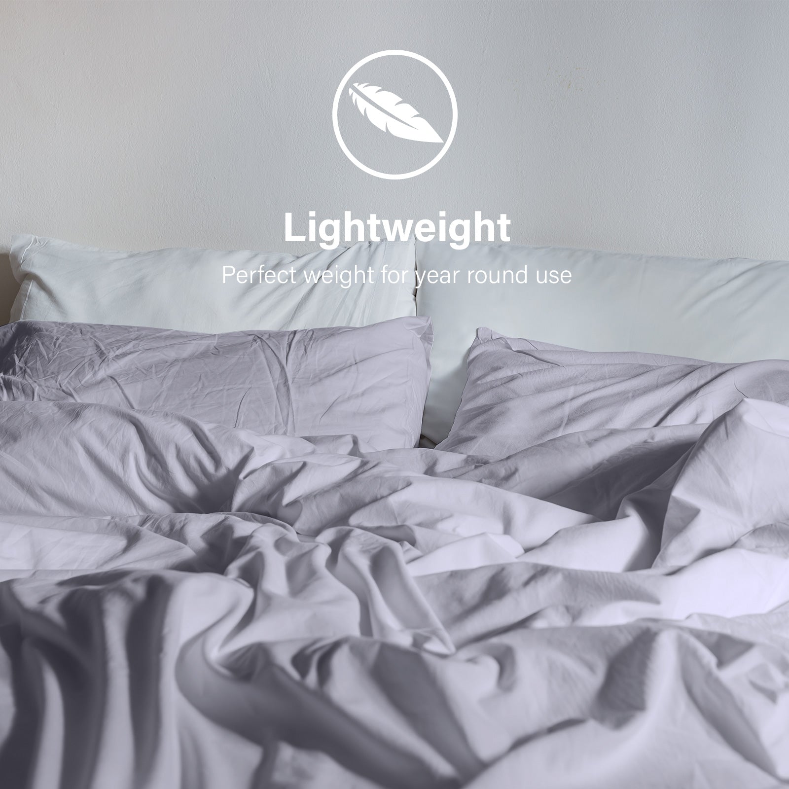 Royal Comfort Vintage Washed 100 % Cotton Quilt Cover Set Queen - Grey-1951134832922857478