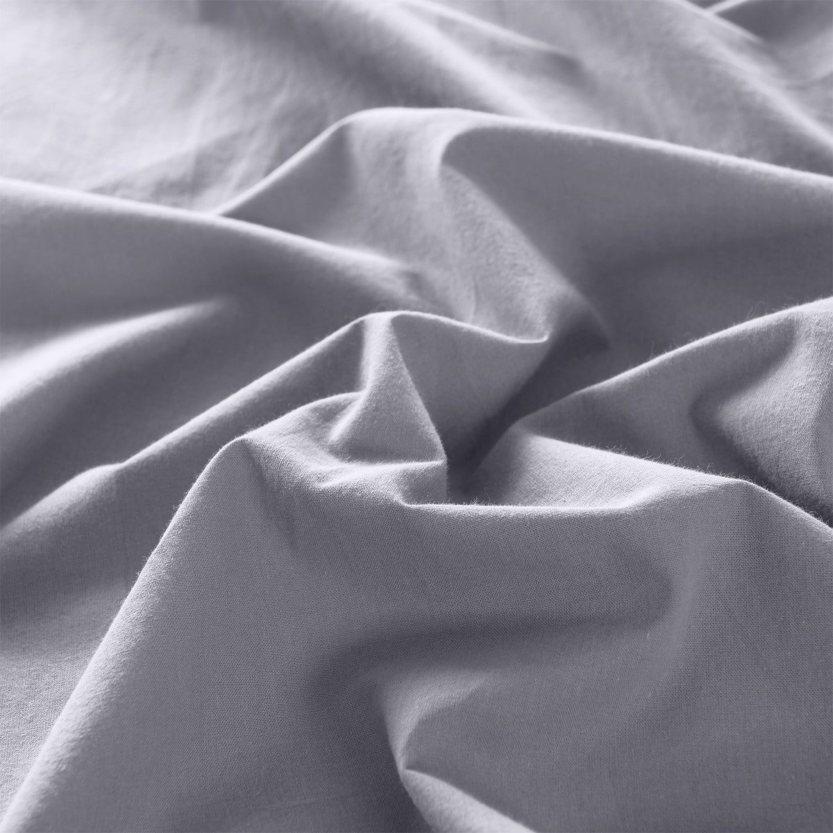 Royal Comfort Vintage Washed 100 % Cotton Quilt Cover Set King - Grey-1951134833841410054
