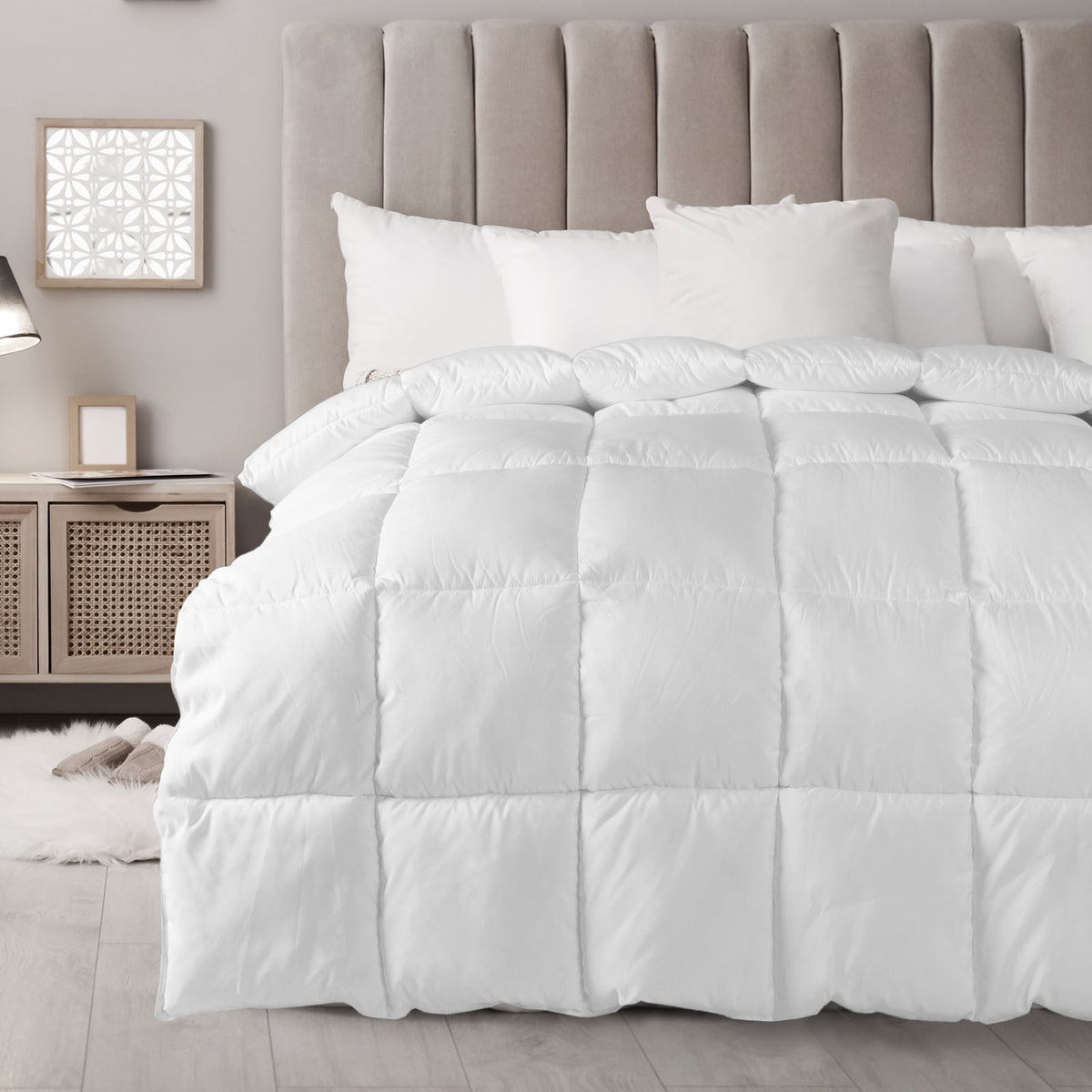 Royal Comfort 800GSM Silk Quilt - Single-1951134843563806721