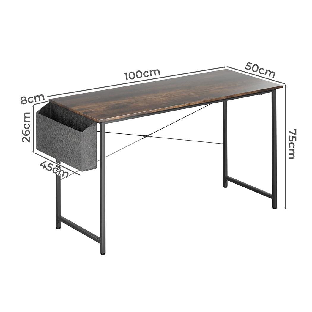 Levede Computer Desk Study Table Storage 100cm-1954802382974095362