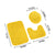 Anyhouz Bath Mat 3pc Coffee Brown Bathroom Silk Tie-Dye Toilet Soft Non Slip Rug Shower Carpets Toilet Lid Cover Floor Mats for Hallway