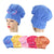 Anyhouz Hair Bonnets Red Microfibre Quick Hair Drying Bath Spa Bath Towels for Womens Shower Hat Bathroom Accessories
