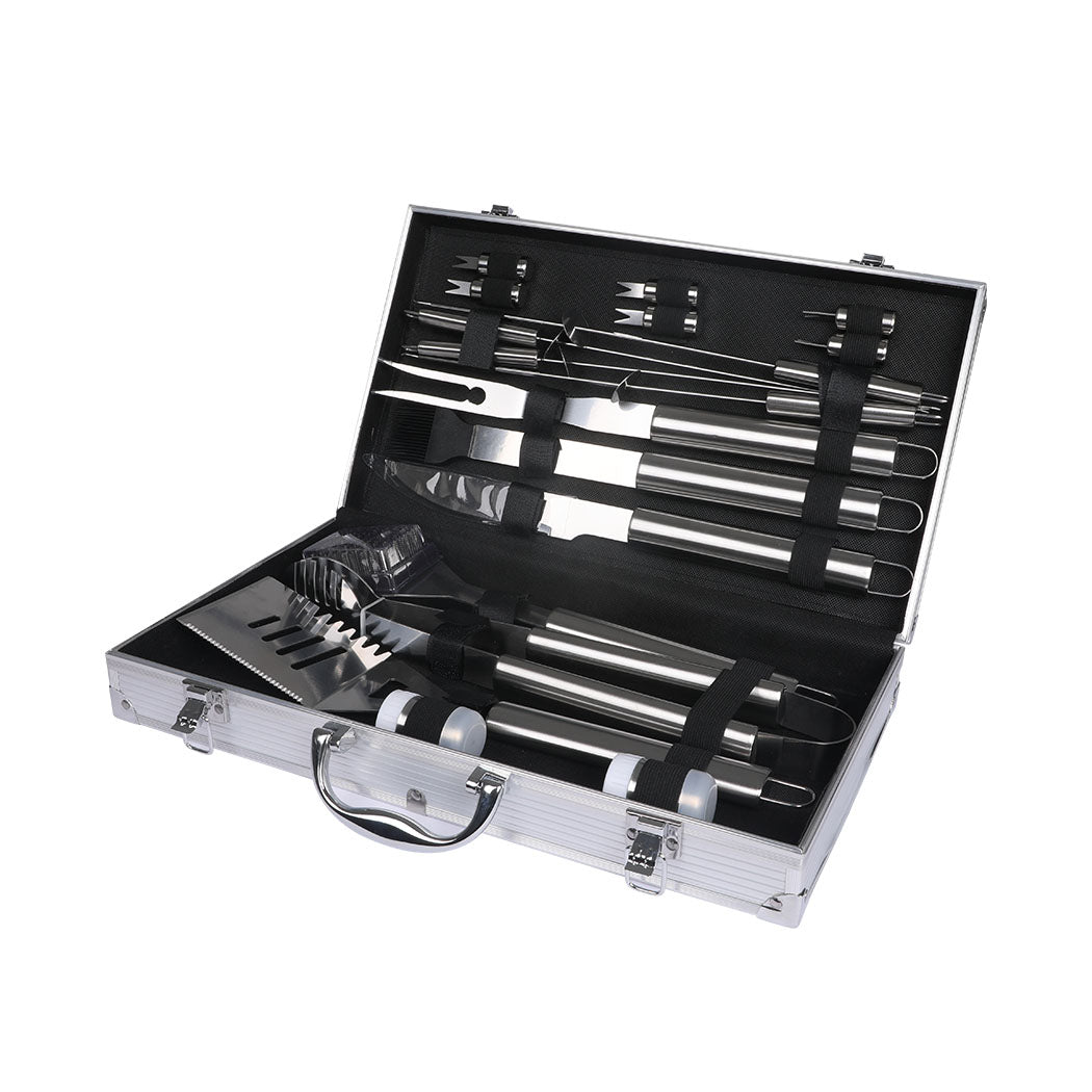 Moyasu 18Pcs BBQ Tool Set Stainless-1954802905827643392