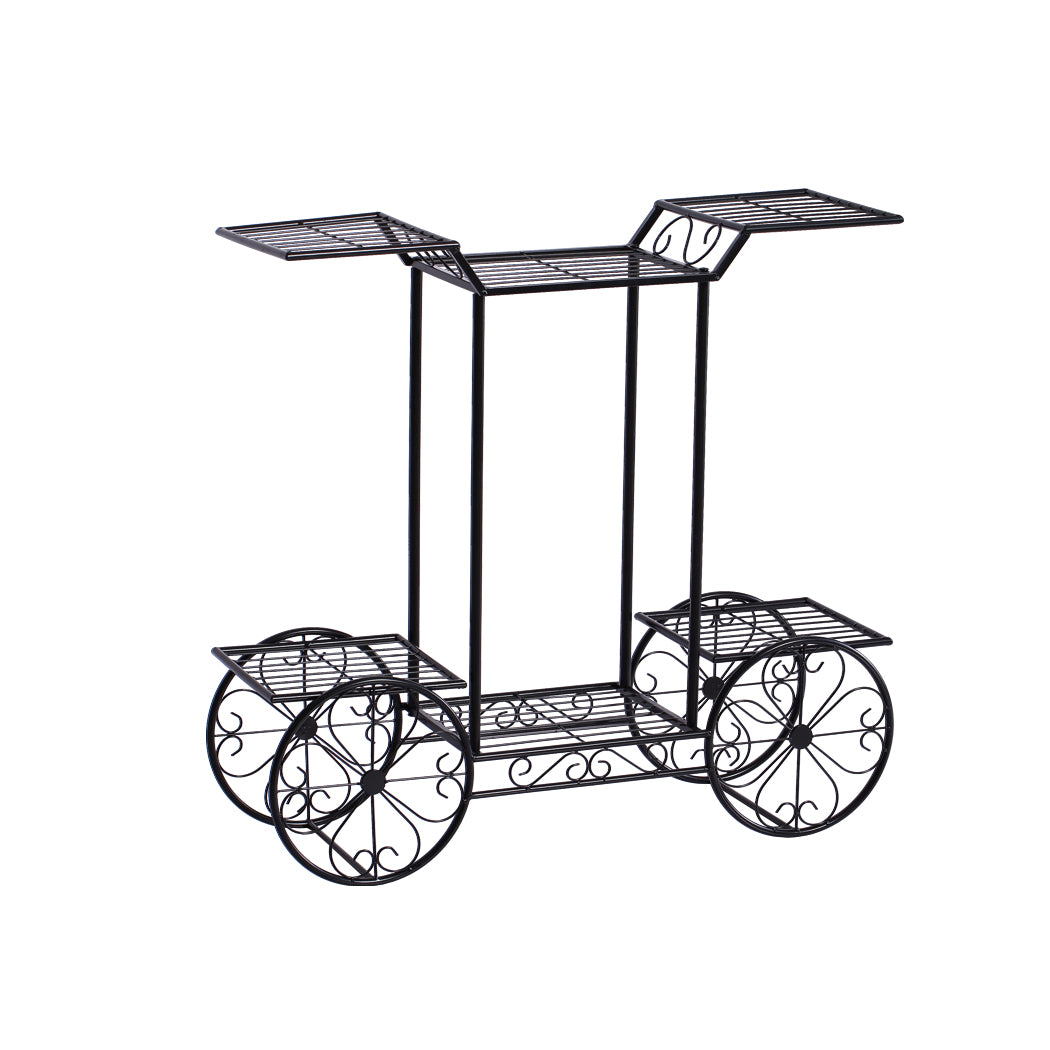 Levede Plant Stand Outdoor Indoor Metal Bronze-1910112336144896000