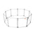 Pawz Pet Playpen Transparent Acrylic Clear Folding Dog Fence Kennel 10 Panel-1954802350732480512