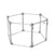 Pawz Pet Playpen Transparent Acrylic Clear Folding Dog Fence Kennel 6 Panel-1954802349851676672